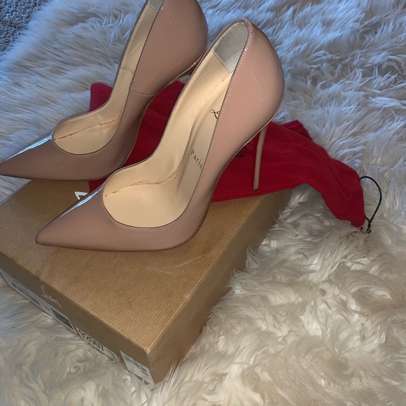 Christian Louboutin So Kate 120 Nude Patent - Picture 2 of 8